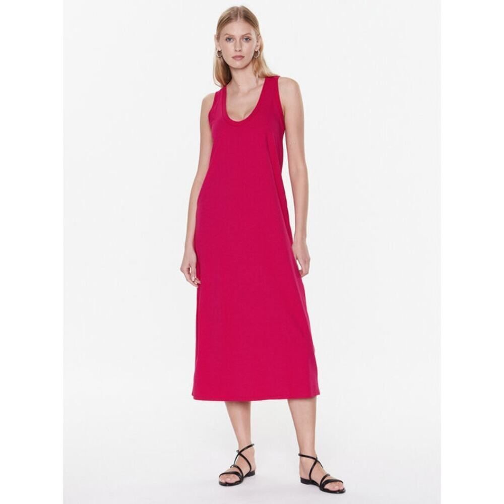 max mara leisure paraggi jersey tank dress fuchsia M